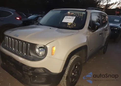 2016 Jeep Renegade Sport из США, поврежденный, VIN ZACCJBAW3GPD90170